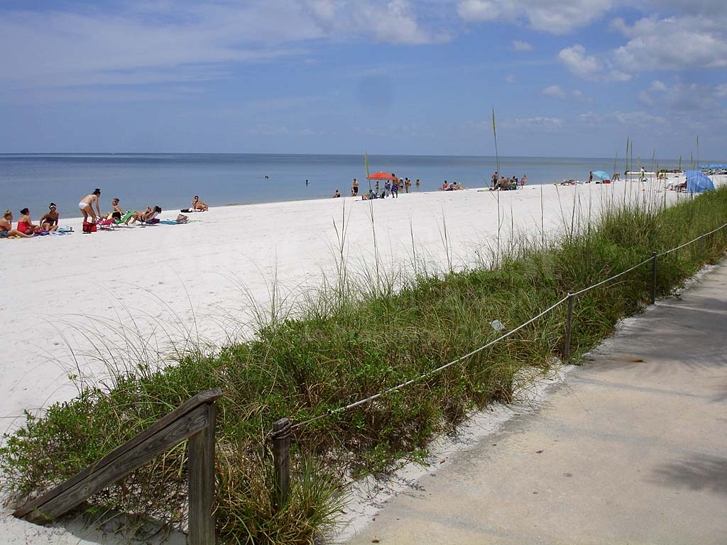 Coquina Sands View of Beach